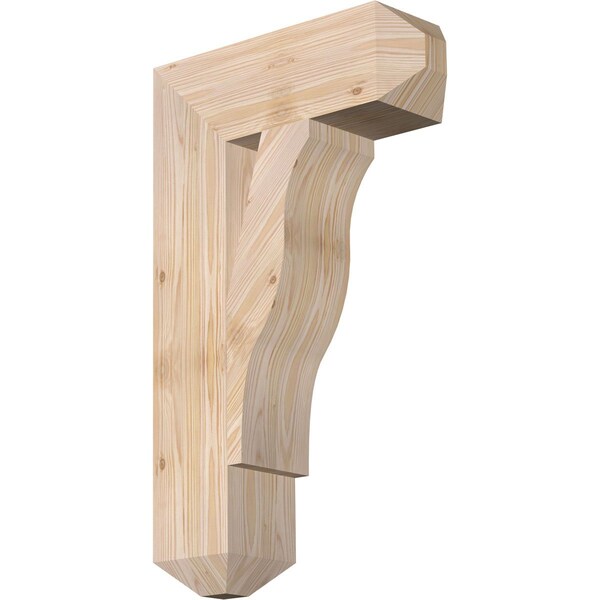 Ekena Millwork Funston Craftsman Smooth Bracket, Douglas Fir, 5 1/2"W x 18"D x 30"H BKT06X18X30FST04SDF - main